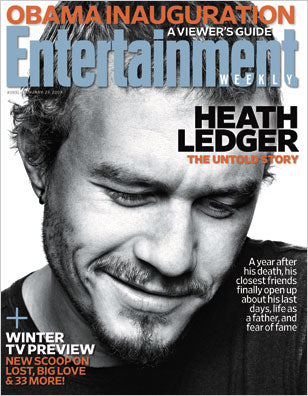 Heath Ledger Entertainment Weekly Magazine Collector January 2009 - BRAND NEW