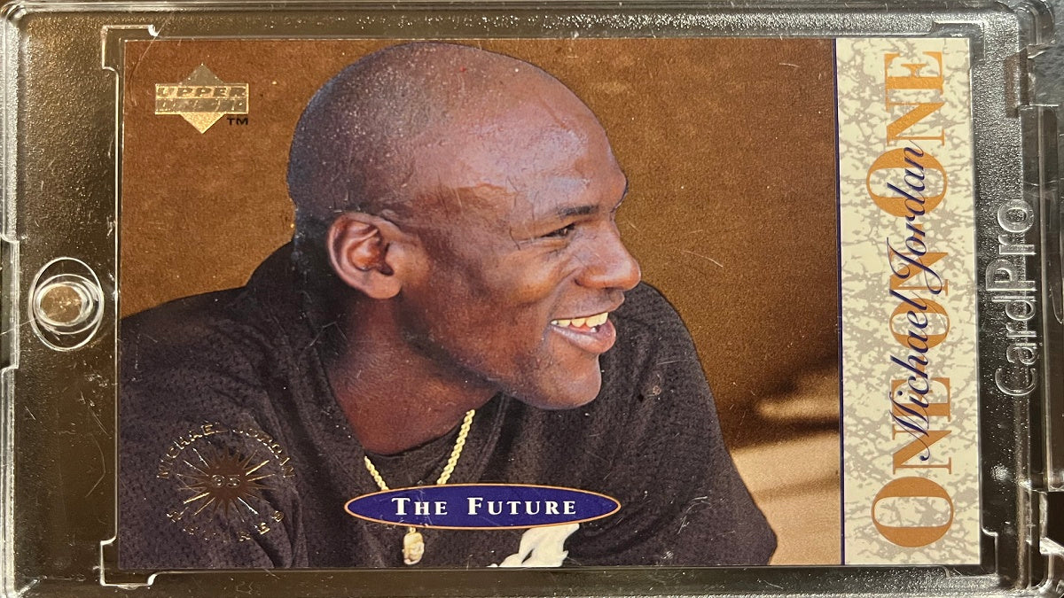 Michael Jordan (1995 Upper Deck) #10 Baseball Card